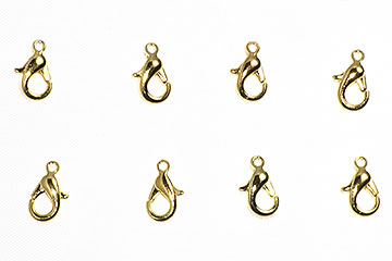 9ct Solid Gold Lobster Clasps - 8.4mm & 10mm Sizes For Jewelry Making & Repairs
