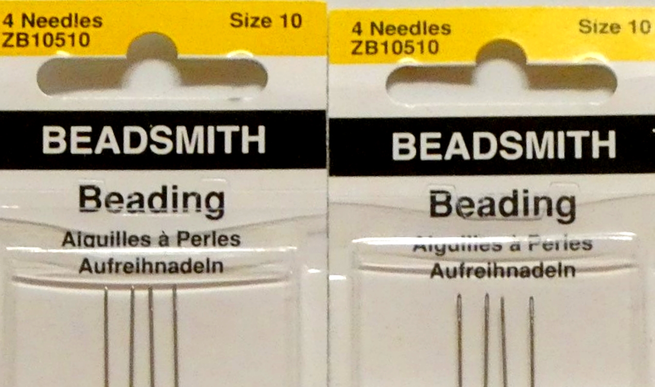 Beadsmith Beading Needles Size 10 (4 Pack) Beads And More